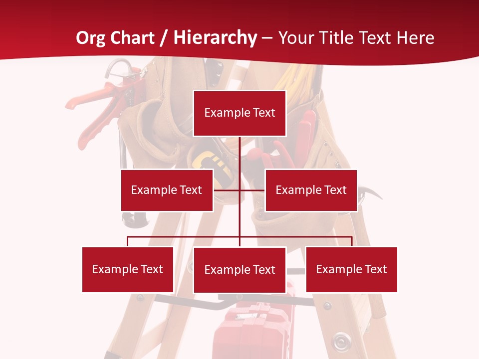 Cord Renovation Isolated PowerPoint Template