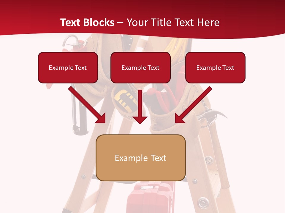 Cord Renovation Isolated PowerPoint Template
