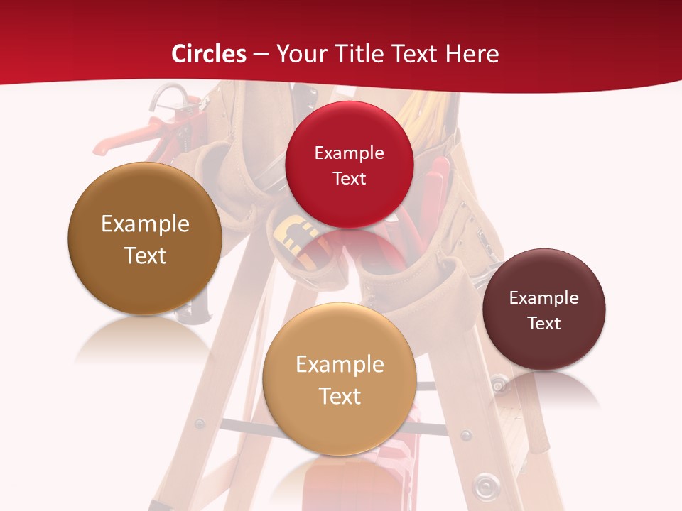 Cord Renovation Isolated PowerPoint Template