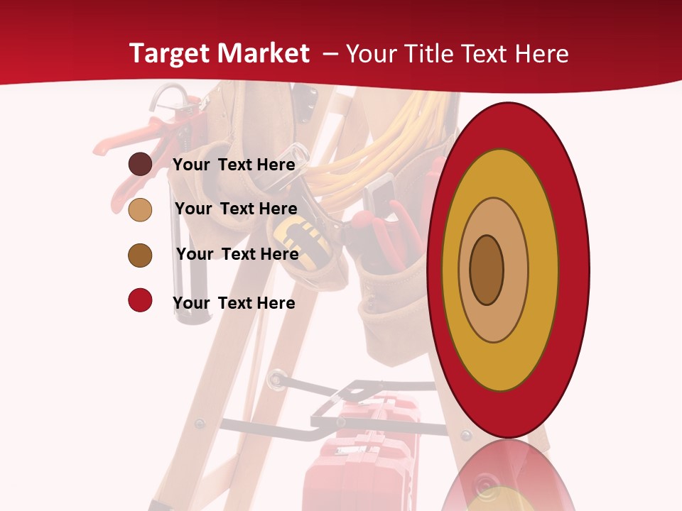 Cord Renovation Isolated PowerPoint Template