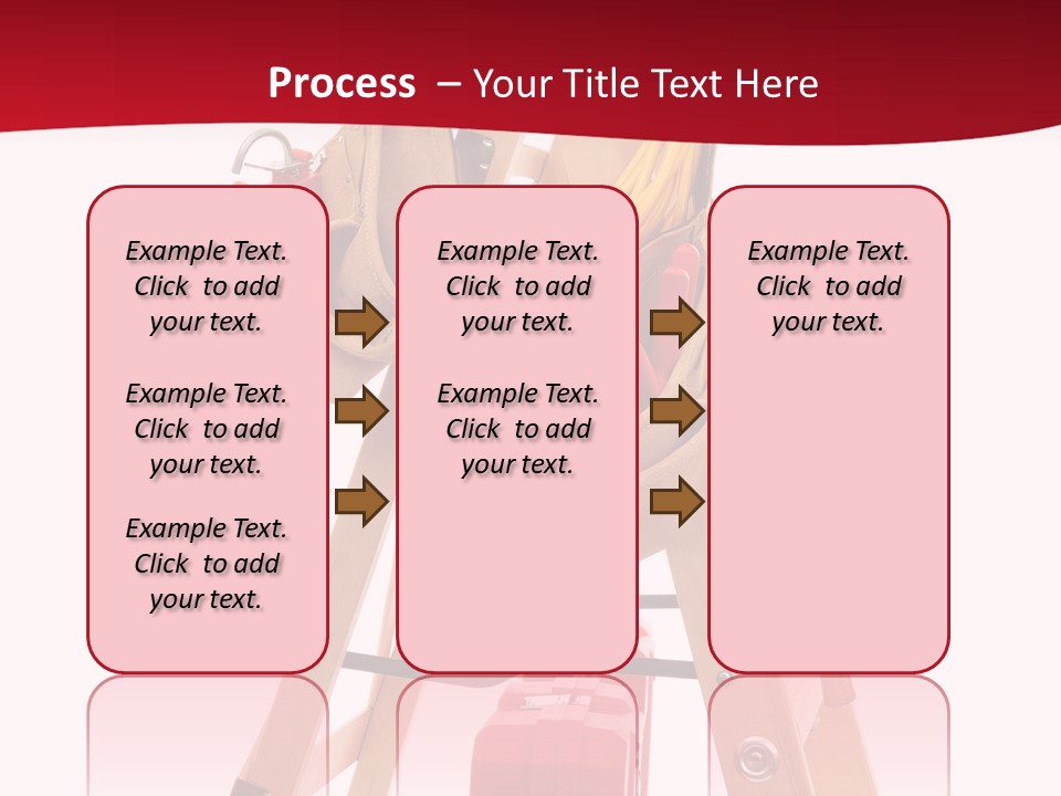 Cord Renovation Isolated PowerPoint Template