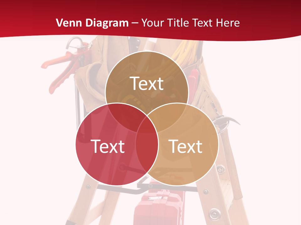 Cord Renovation Isolated PowerPoint Template