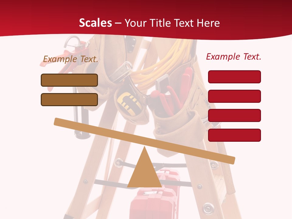 Cord Renovation Isolated PowerPoint Template