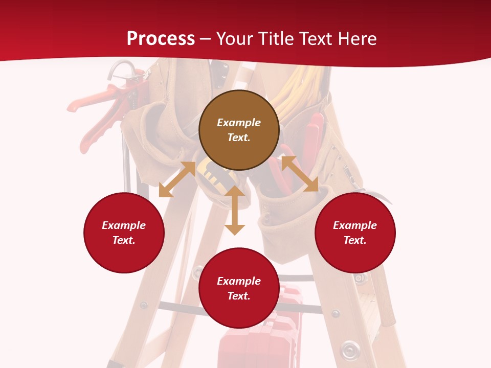 Cord Renovation Isolated PowerPoint Template