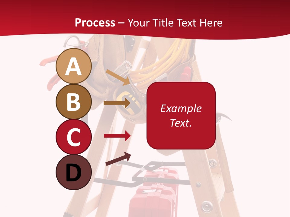 Cord Renovation Isolated PowerPoint Template