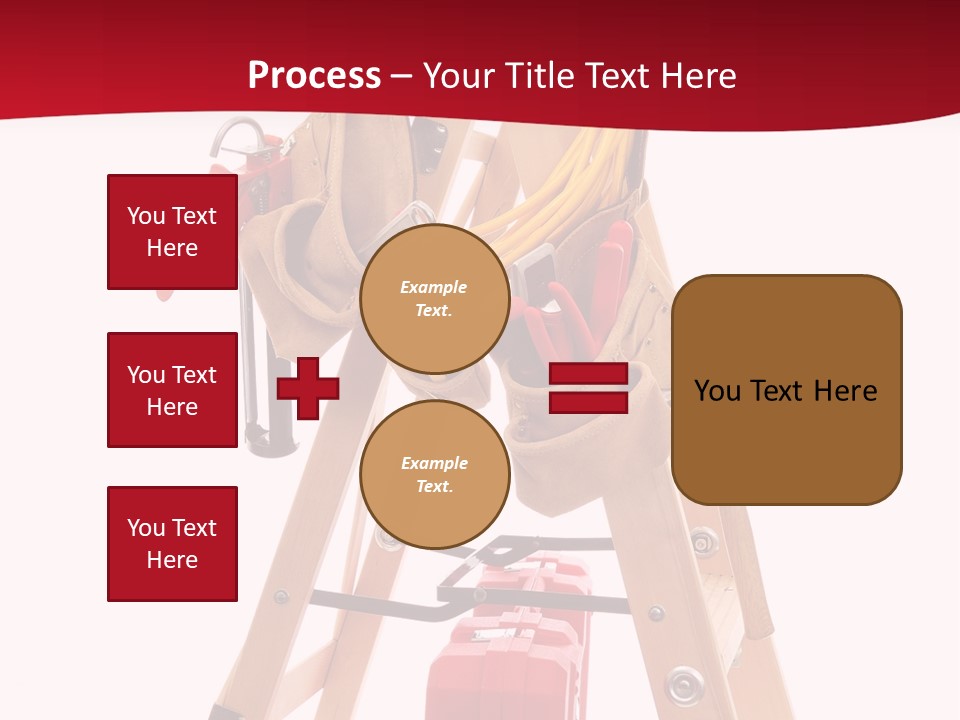 Cord Renovation Isolated PowerPoint Template