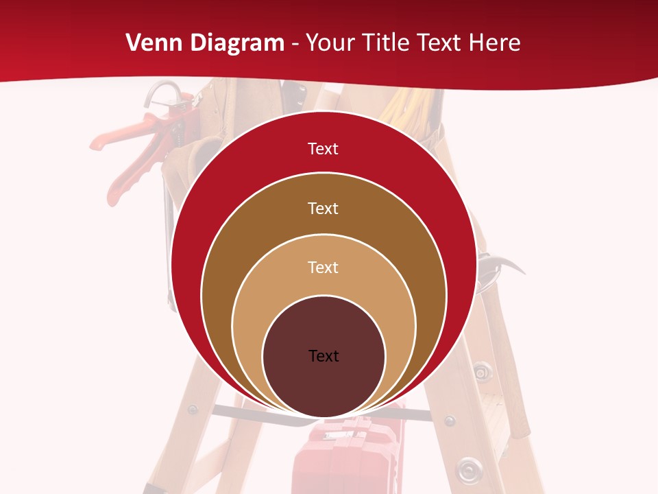 Cord Renovation Isolated PowerPoint Template