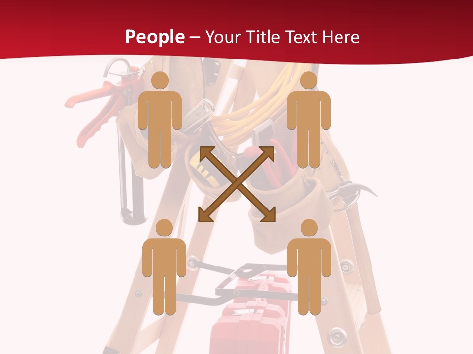 Cord Renovation Isolated PowerPoint Template