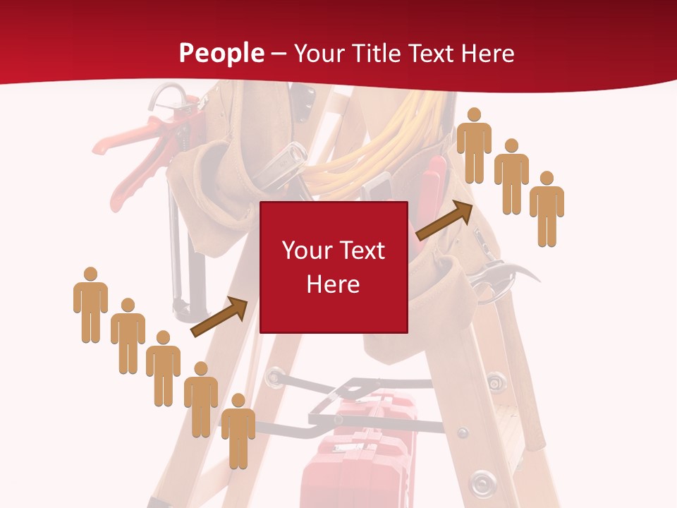 Cord Renovation Isolated PowerPoint Template