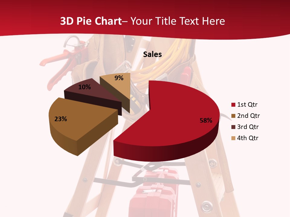 Cord Renovation Isolated PowerPoint Template