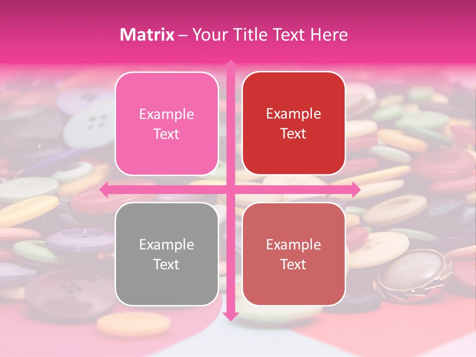 Wool Clothes Macro PowerPoint Template