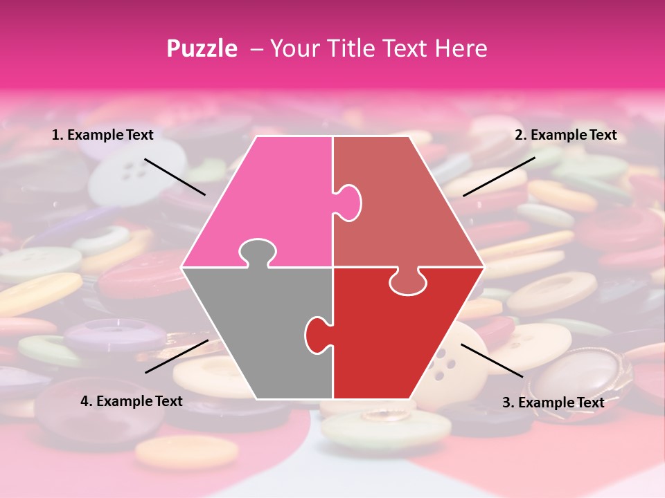 Wool Clothes Macro PowerPoint Template