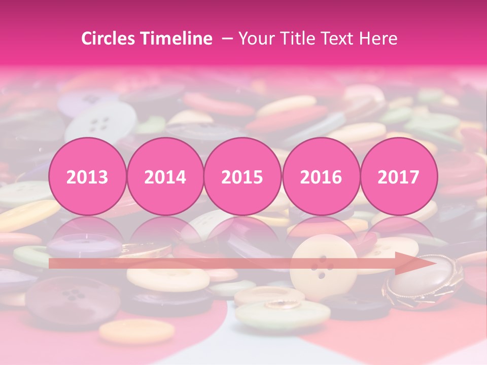 Wool Clothes Macro PowerPoint Template