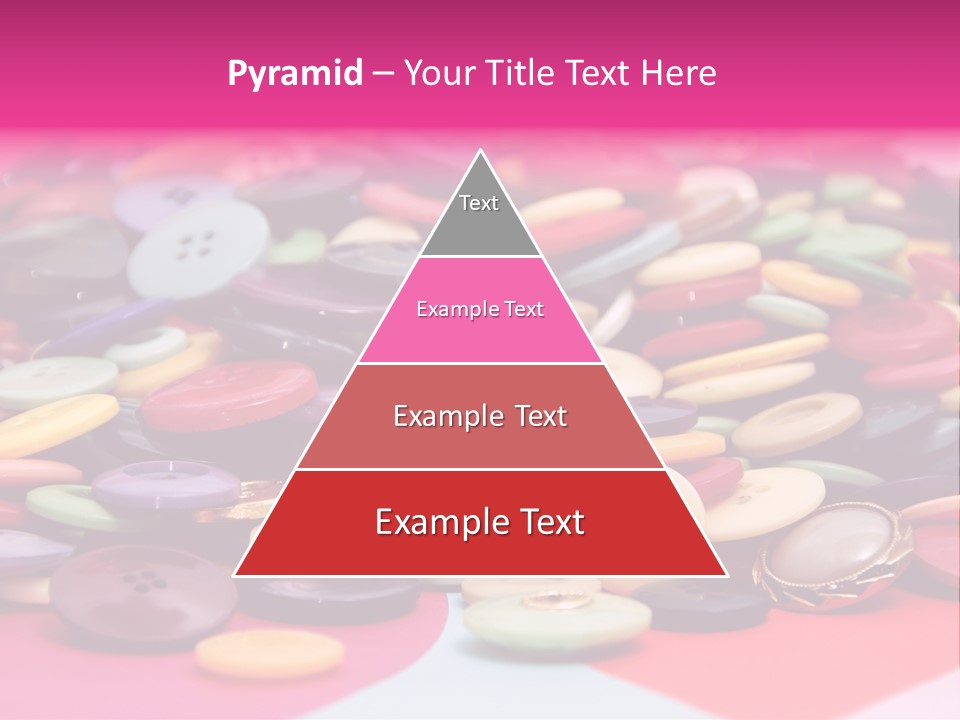 Wool Clothes Macro PowerPoint Template