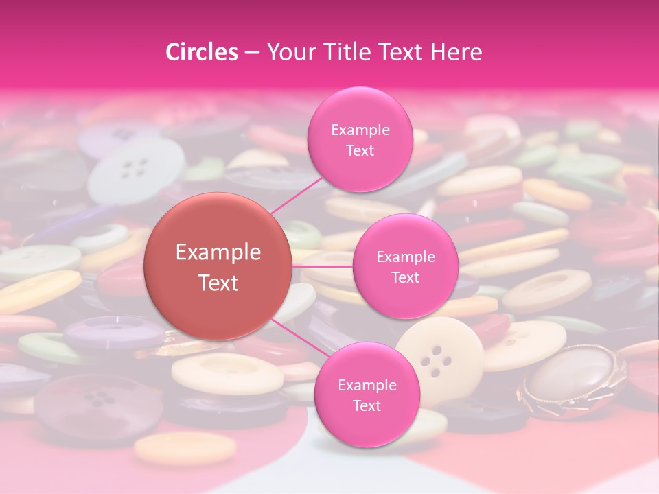 Wool Clothes Macro PowerPoint Template