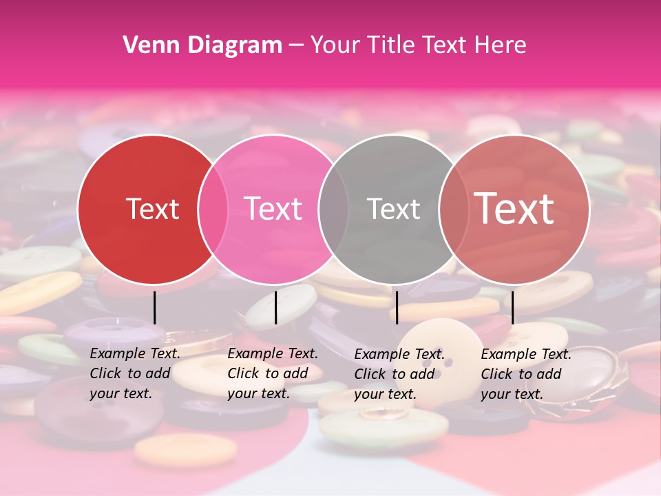 Wool Clothes Macro PowerPoint Template