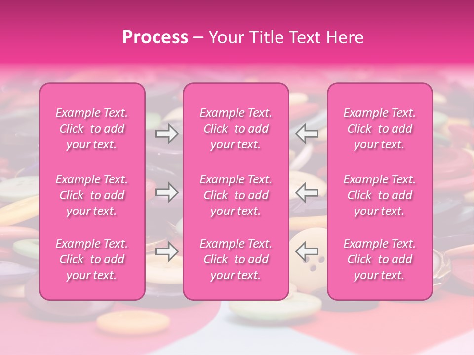 Wool Clothes Macro PowerPoint Template