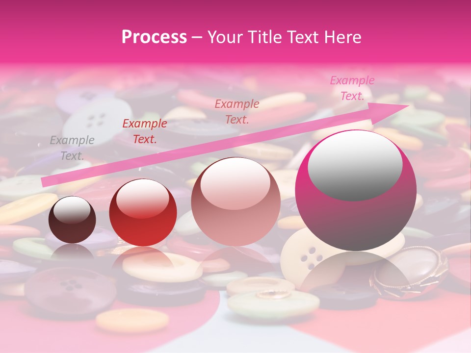 Wool Clothes Macro PowerPoint Template