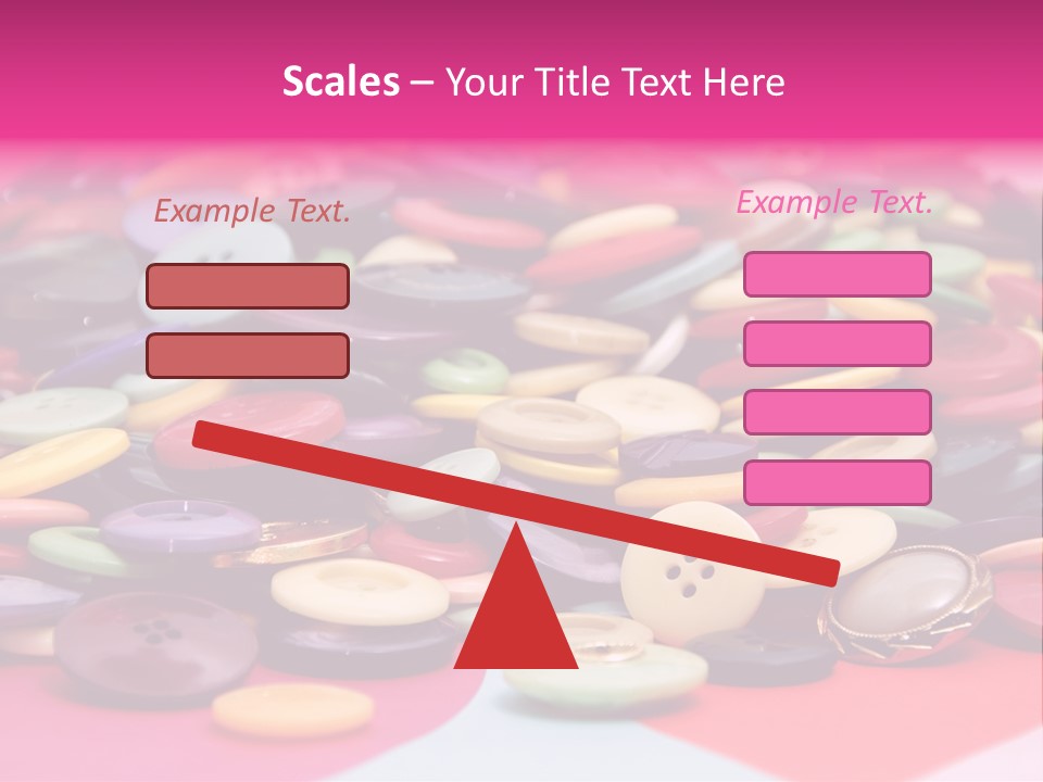 Wool Clothes Macro PowerPoint Template