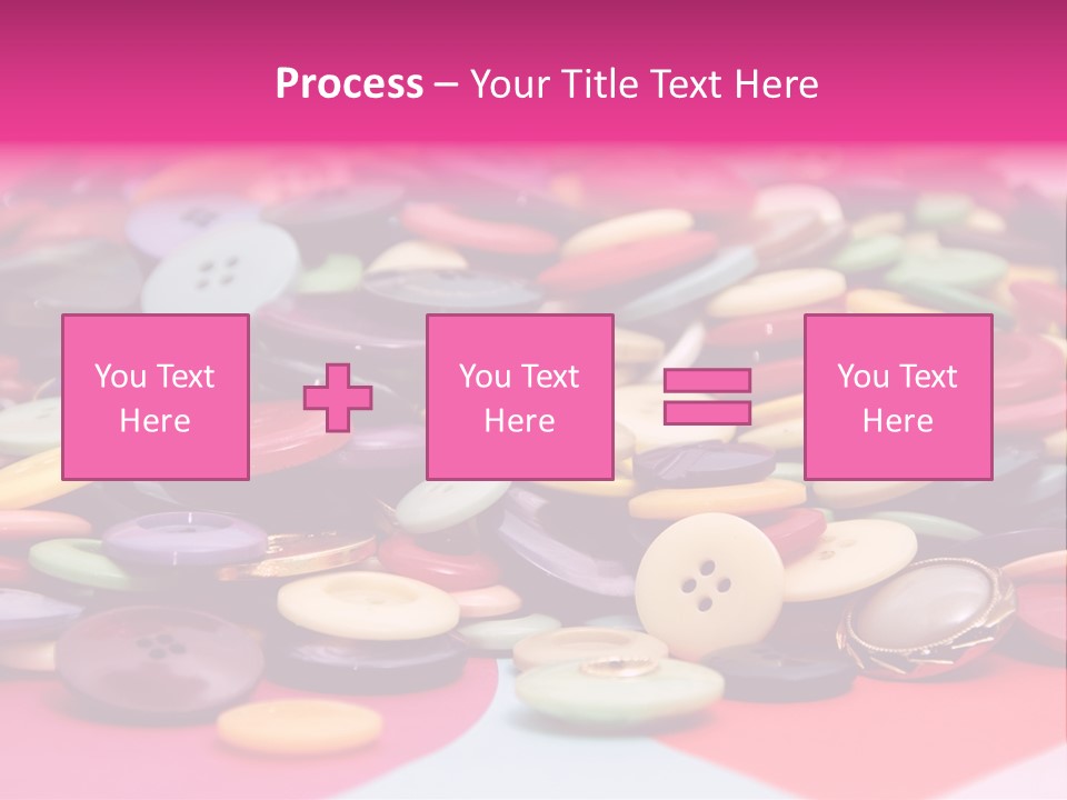 Wool Clothes Macro PowerPoint Template