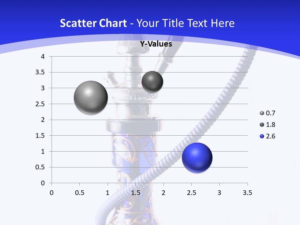 Arabic Blue Fog PowerPoint Template