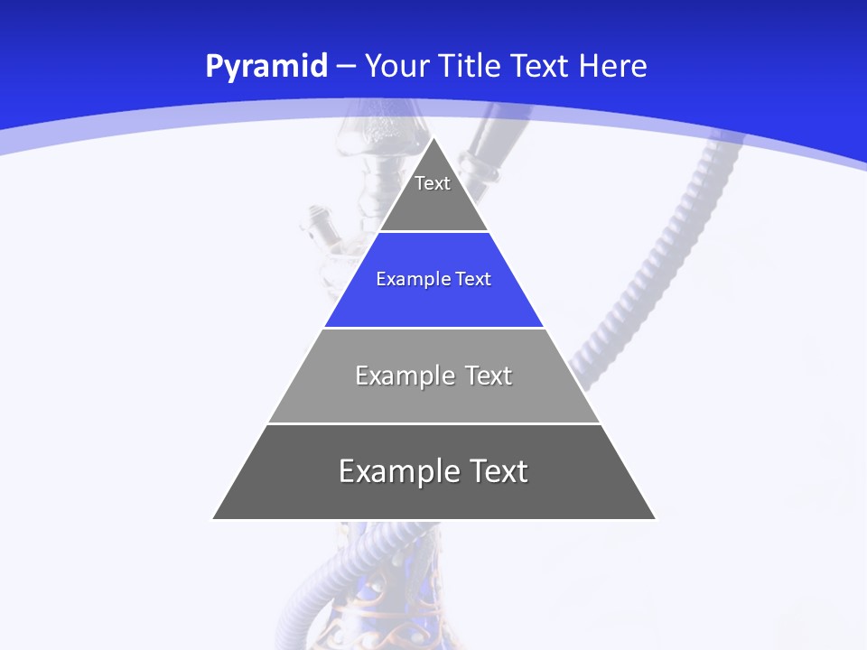 Arabic Blue Fog PowerPoint Template