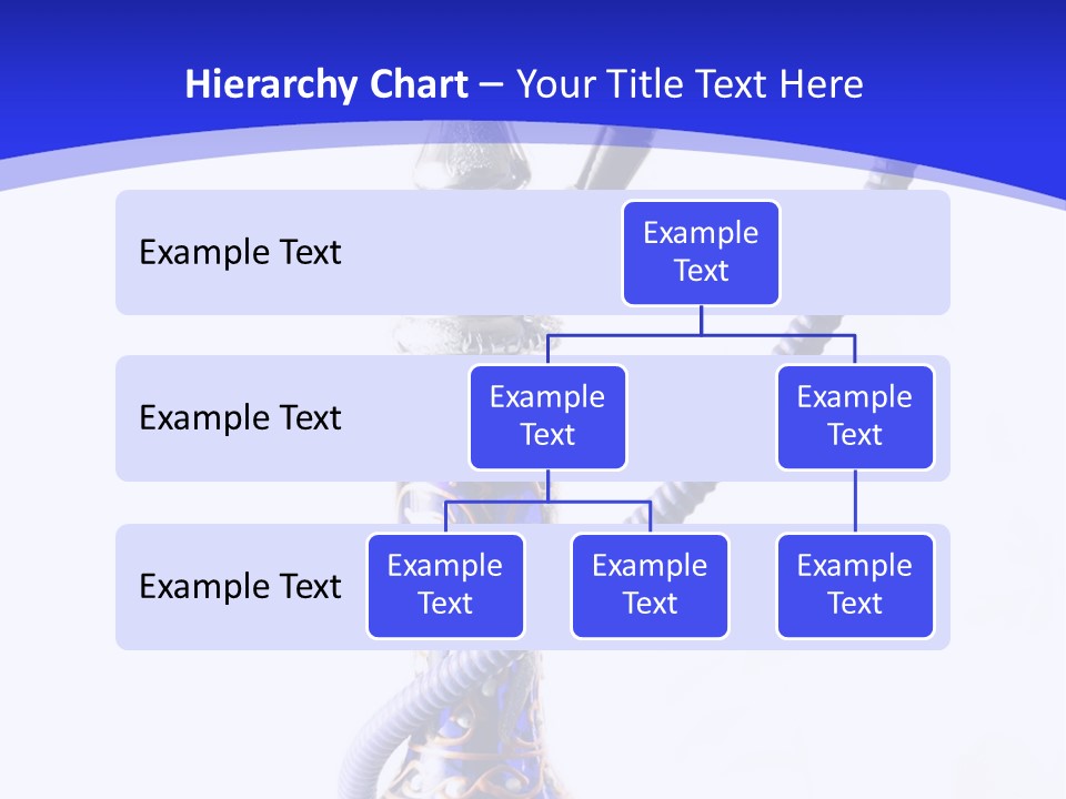 Arabic Blue Fog PowerPoint Template
