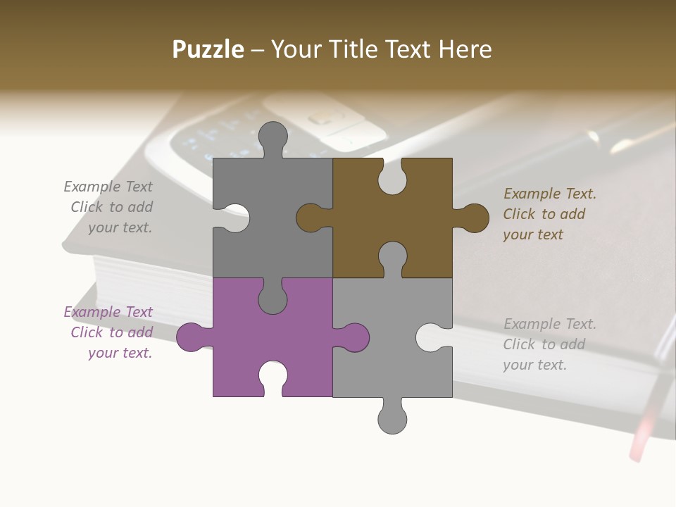 Book Office Paperwork PowerPoint Template