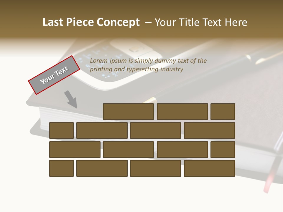 Book Office Paperwork PowerPoint Template