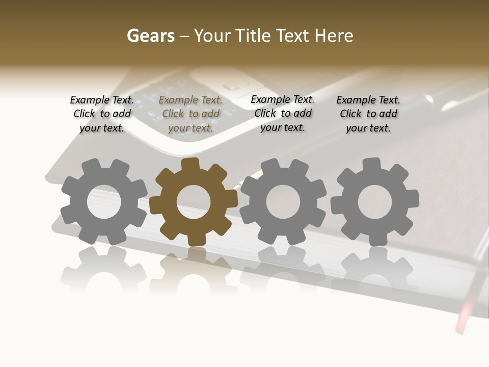 Book Office Paperwork PowerPoint Template