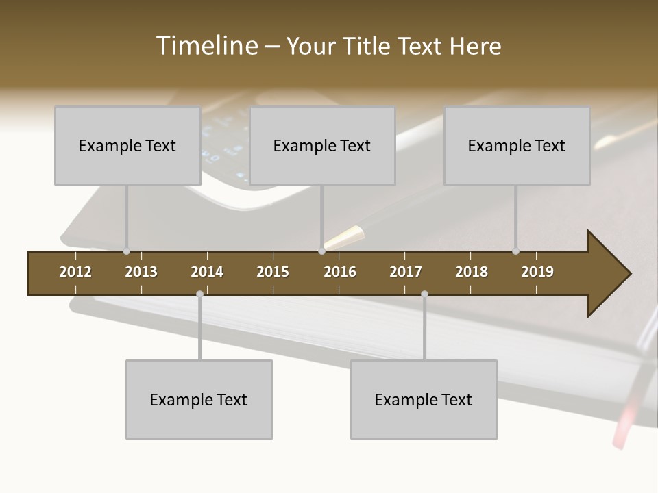 Book Office Paperwork PowerPoint Template