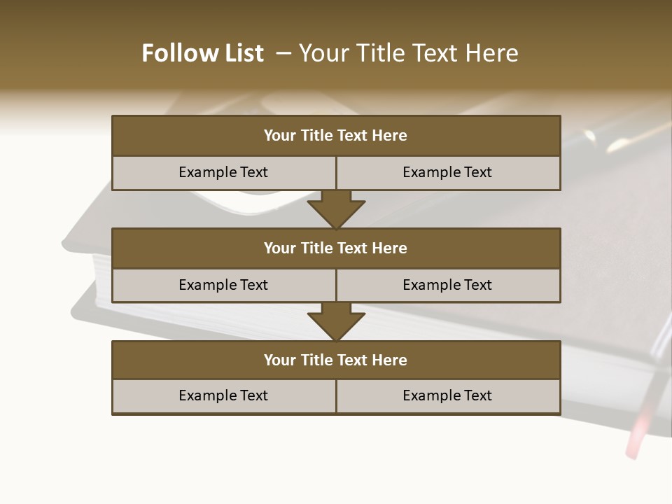 Book Office Paperwork PowerPoint Template