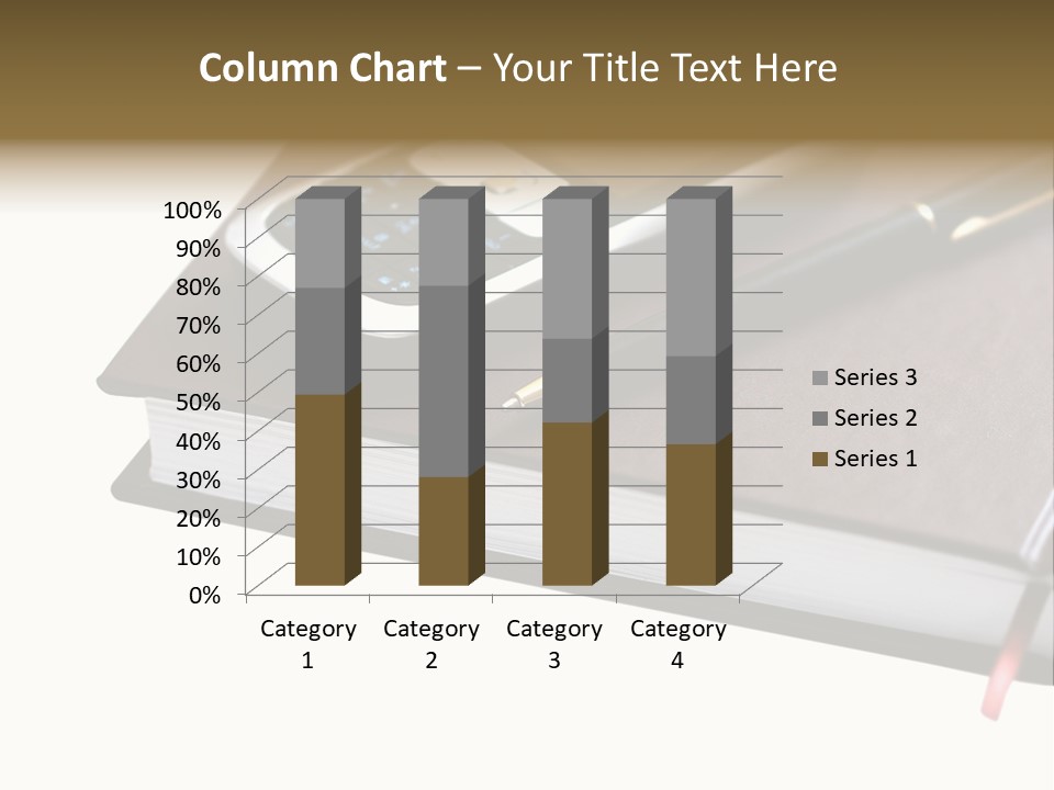 Book Office Paperwork PowerPoint Template