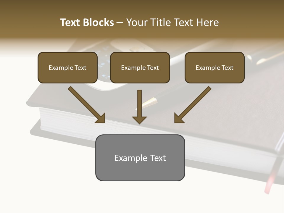 Book Office Paperwork PowerPoint Template