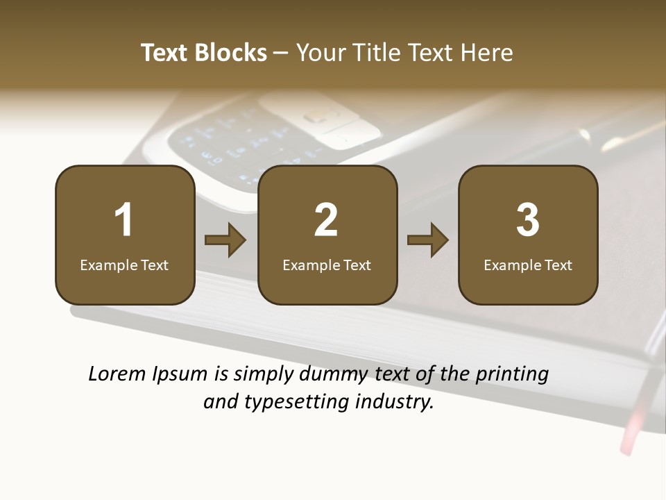 Book Office Paperwork PowerPoint Template