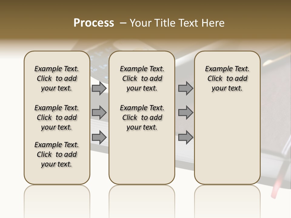 Book Office Paperwork PowerPoint Template