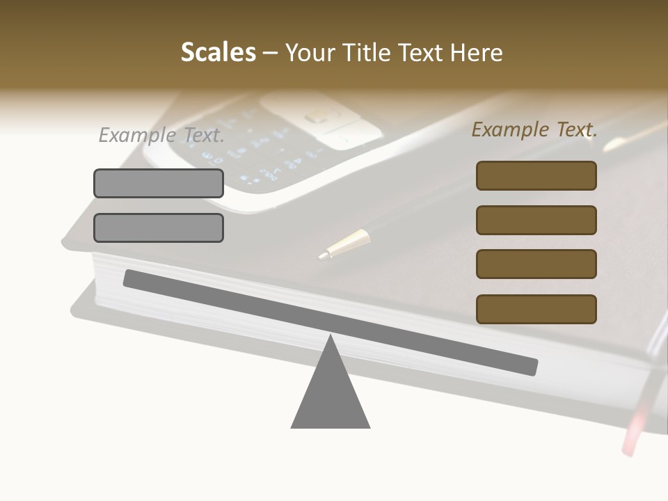 Book Office Paperwork PowerPoint Template
