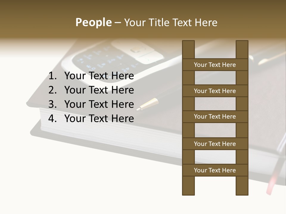 Book Office Paperwork PowerPoint Template