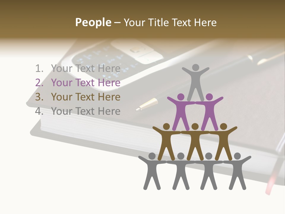 Book Office Paperwork PowerPoint Template