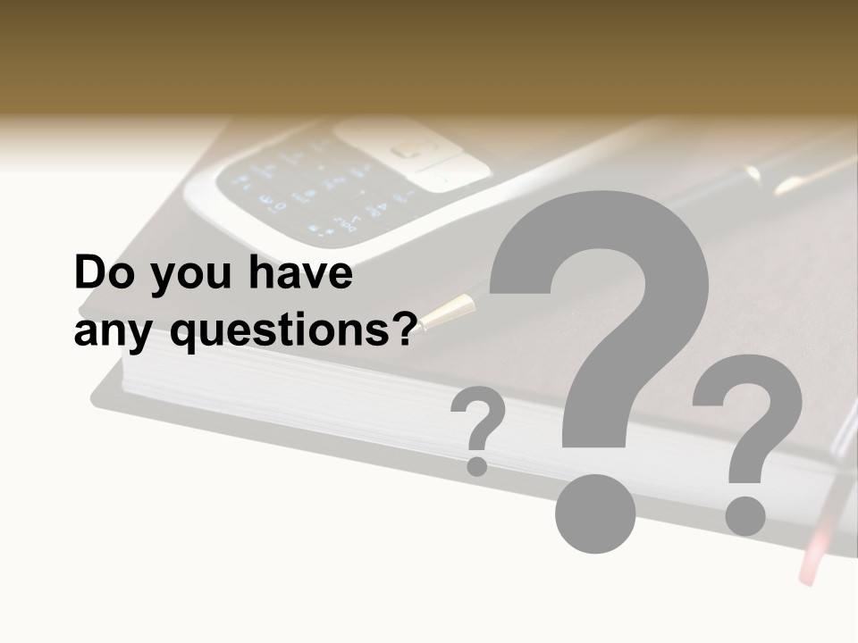 Book Office Paperwork PowerPoint Template