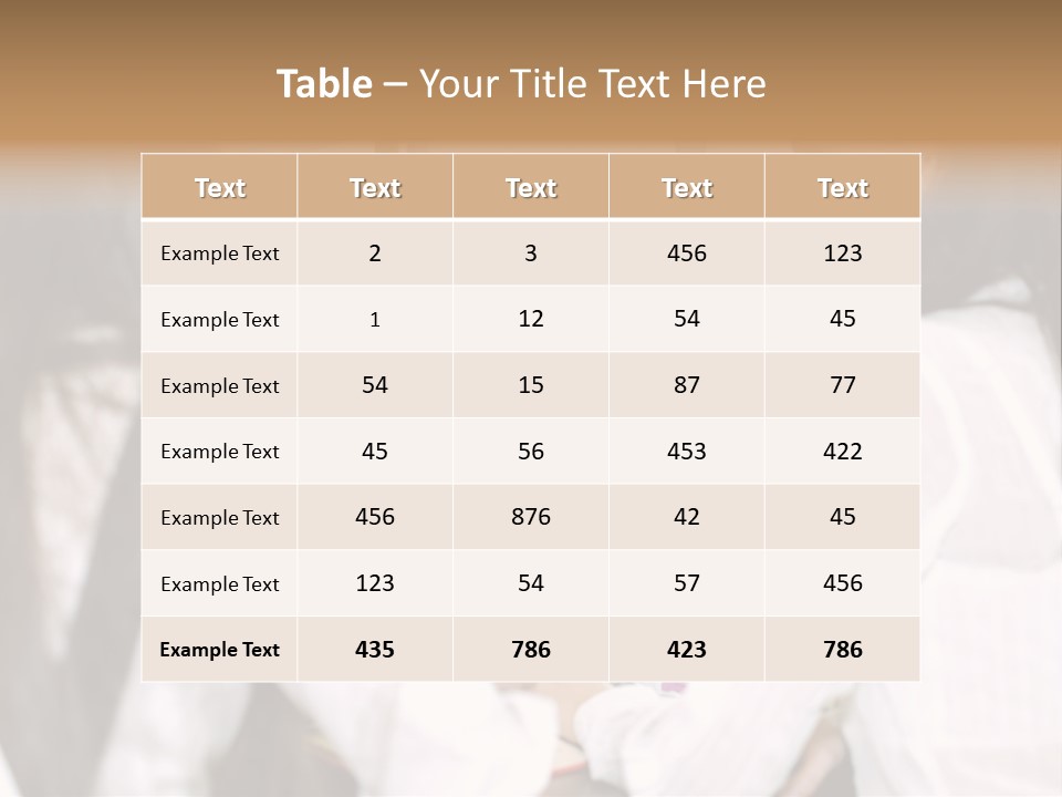 Board Landscape Organic PowerPoint Template