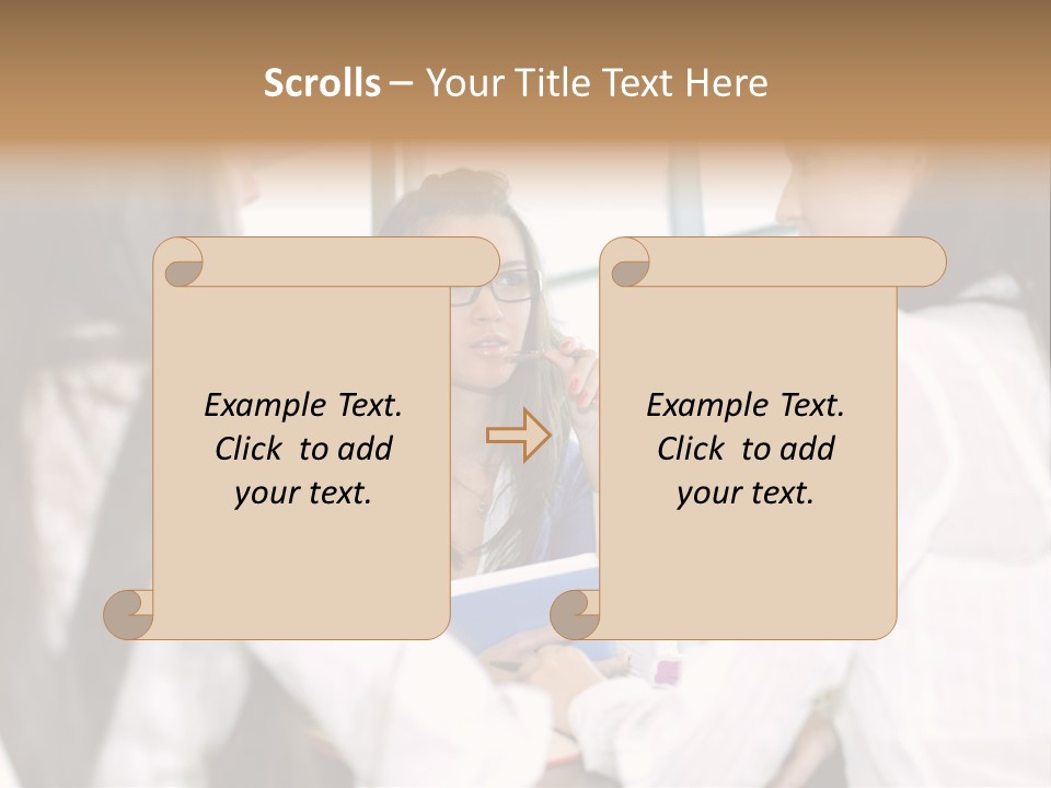 Board Landscape Organic PowerPoint Template