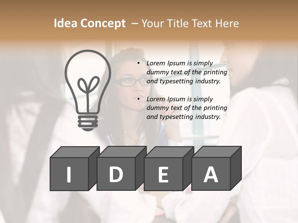 Board Landscape Organic PowerPoint Template