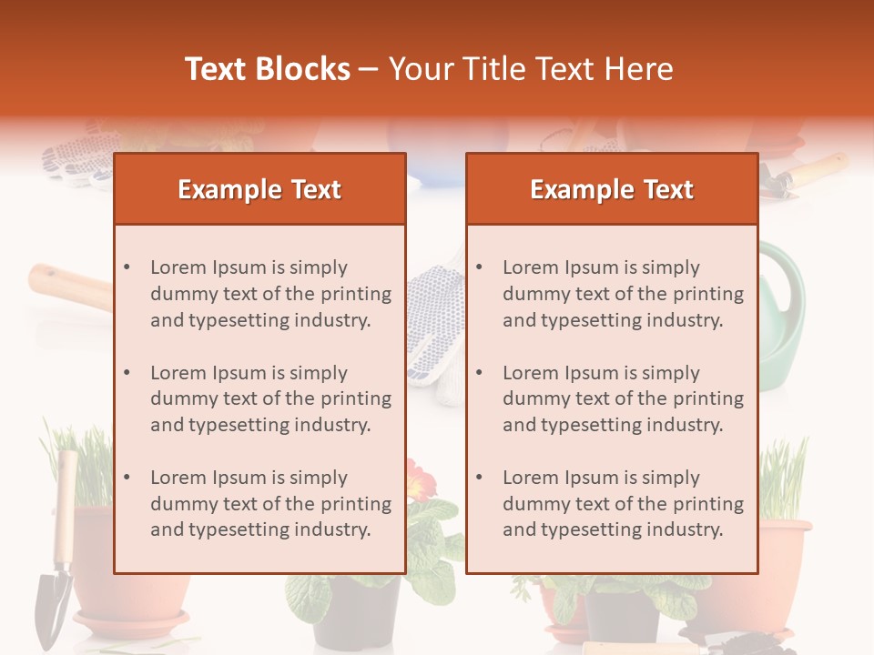 Set Leaf Red PowerPoint Template