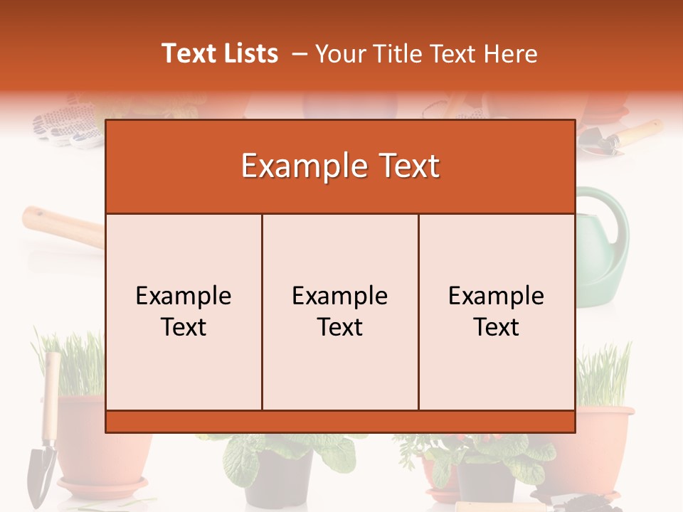 Set Leaf Red PowerPoint Template