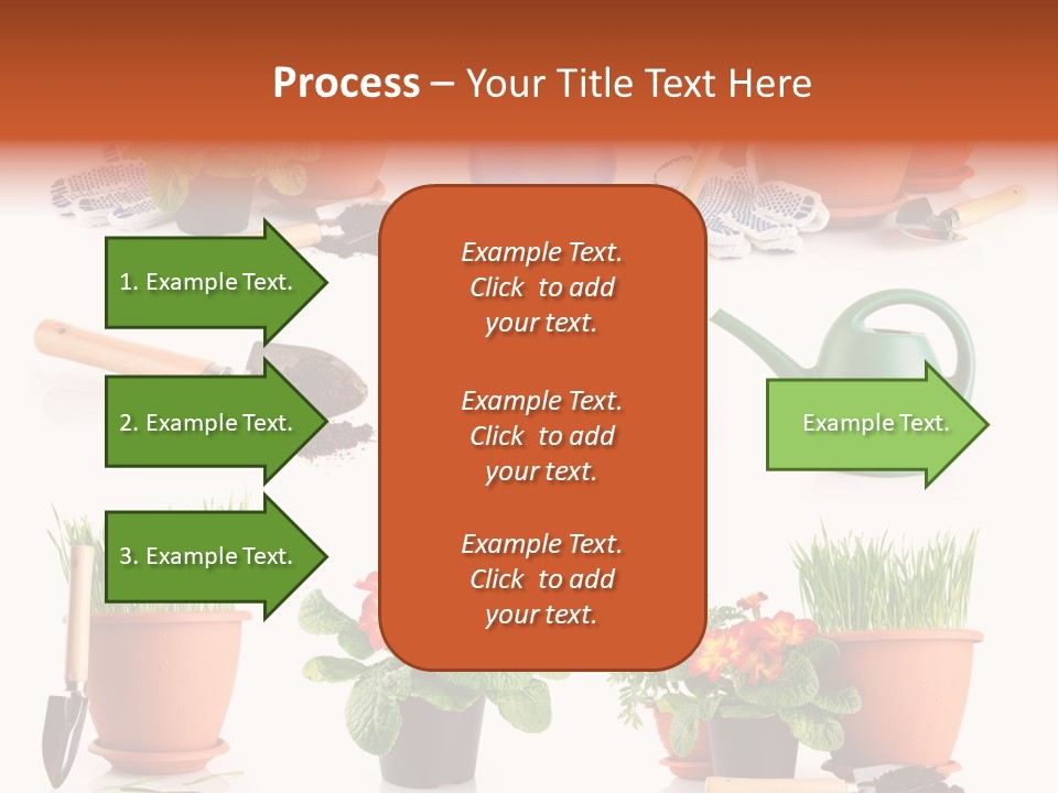Set Leaf Red PowerPoint Template