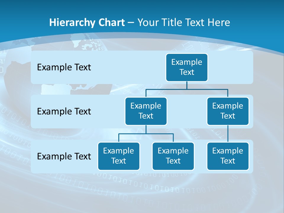 Blue Continent Modern PowerPoint Template