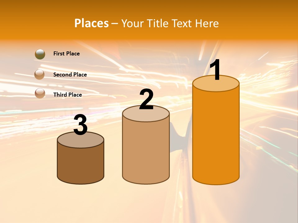 Mirror Highway Way PowerPoint Template