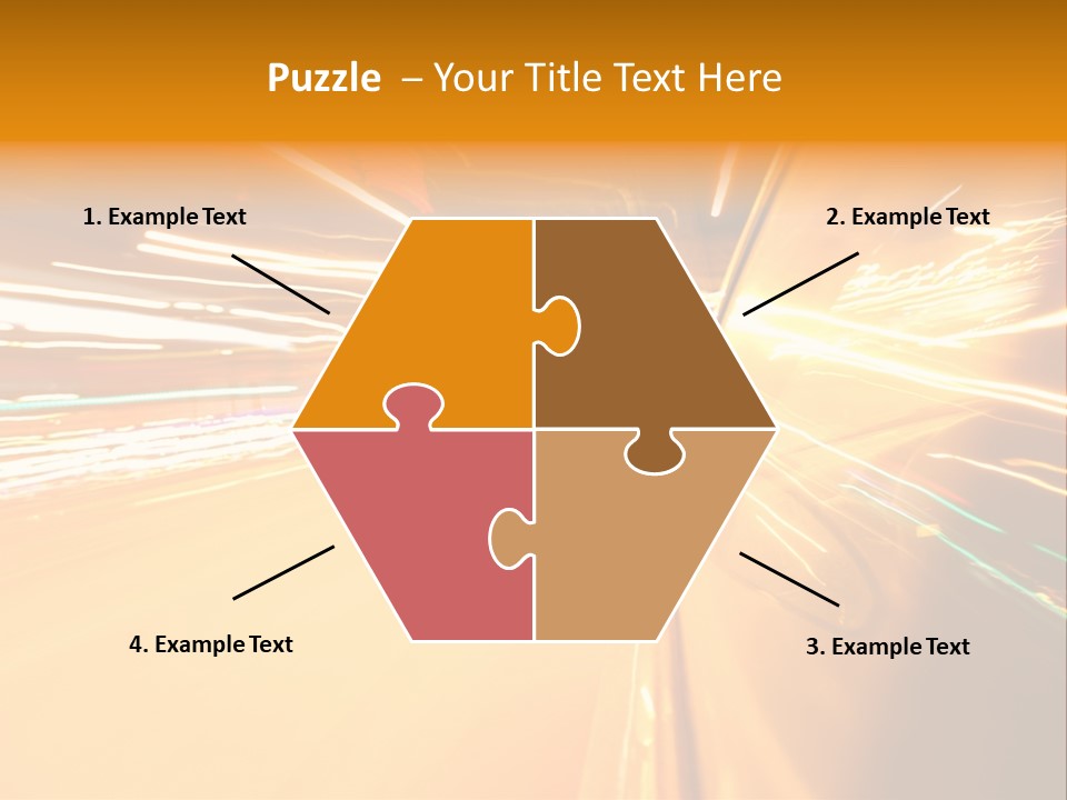 Mirror Highway Way PowerPoint Template