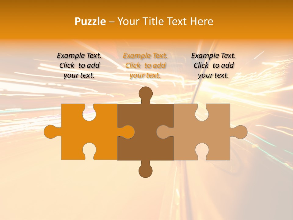 Mirror Highway Way PowerPoint Template